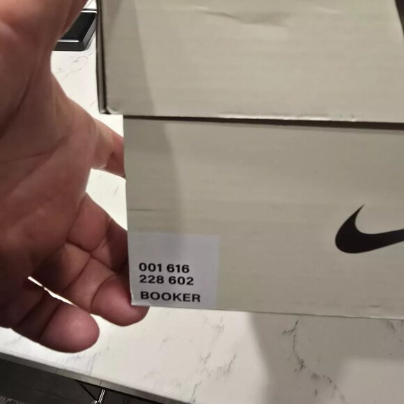COPY - Nike Book 1 Black / Black - White - Clay Orange MENS NEW SIZE 10 Devin B… - Picture 7 of 11